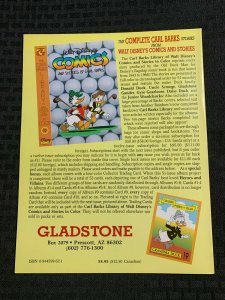 CARL BARKS LIBRARY Walt Disney's Comics & Stories #18 VF+ 8.5 / Fisherman