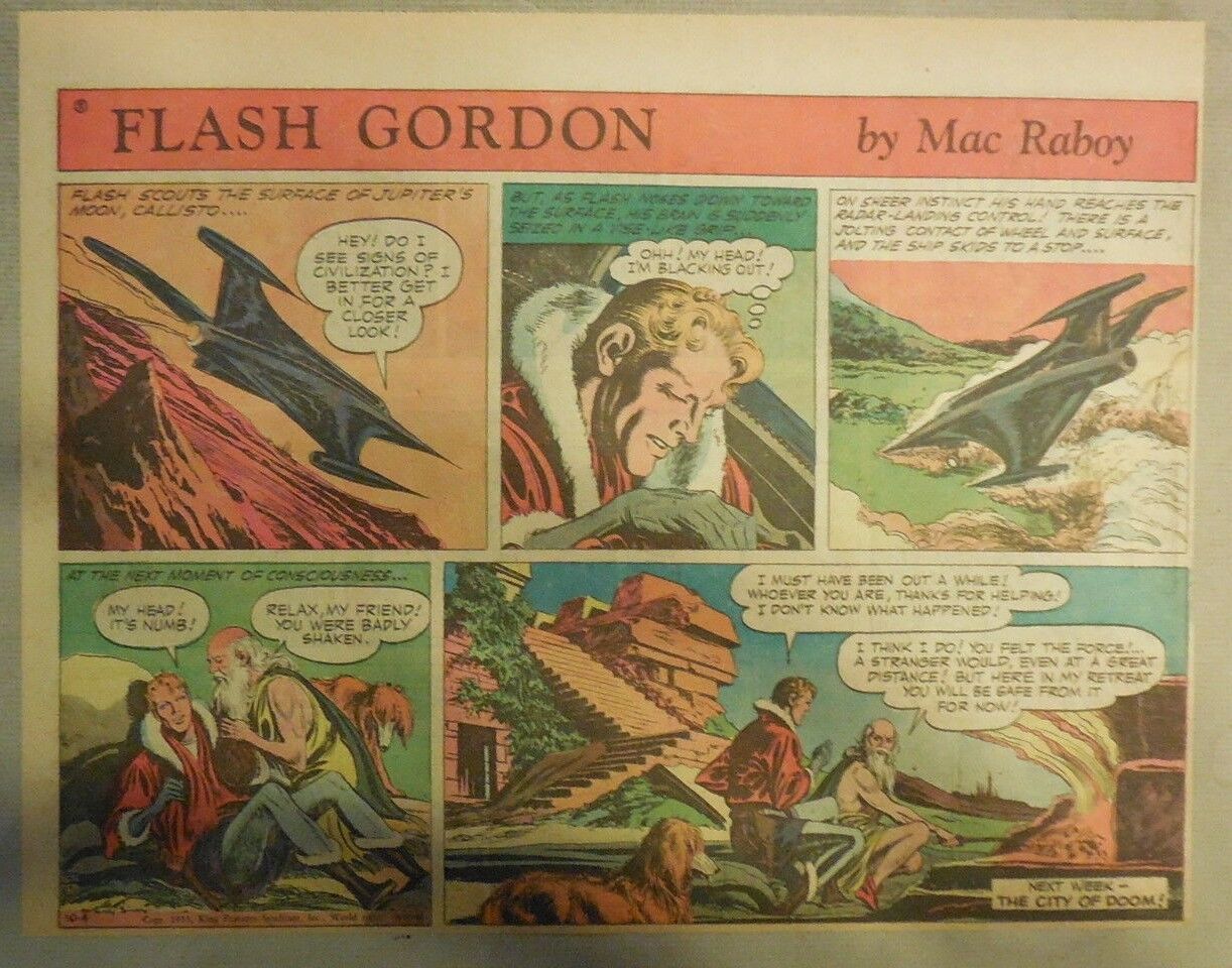 Comics Kingdom - Hello, I'm Flash Gordon, Quarterback, New York