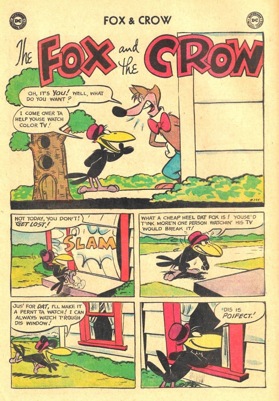 FOX AND THE CROW #82 (Oct 1963) 5.5 FN-  36 Pages of Davis and Bradbury Hijinx!