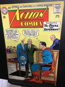 Action Comics #301 (1963) High-grade Superman on trial key! Wytheville CERT! VF-