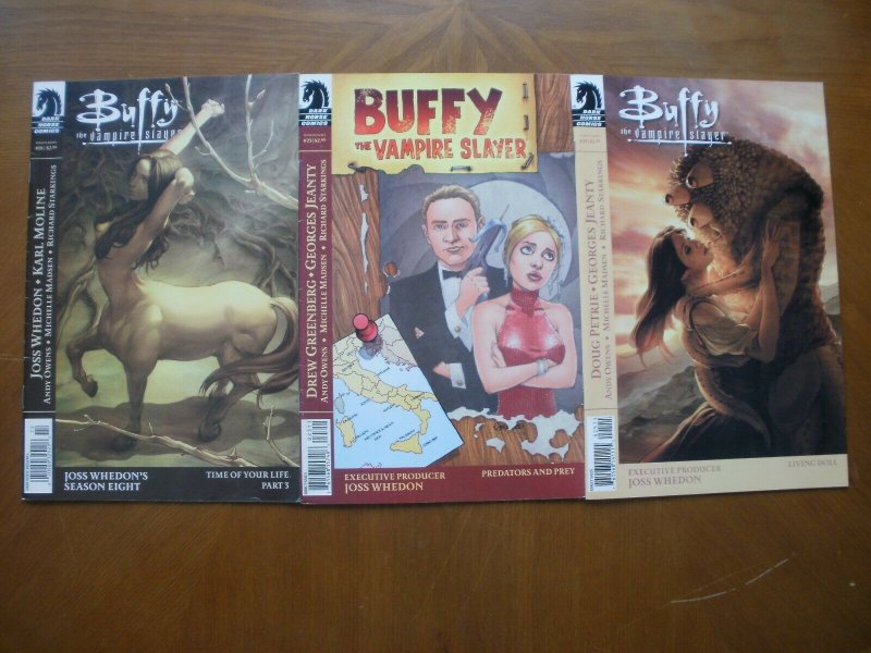 3 Dark Horse Comic: BUFFY THE VAMPIRE SLAYER #18 23 25 (Time of Your Life Doll)