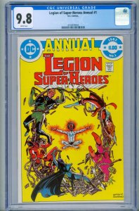 Legion of Super-Heroes Annual #1 CGC 9.8 1st Invisible Kid-comic book-4318359004