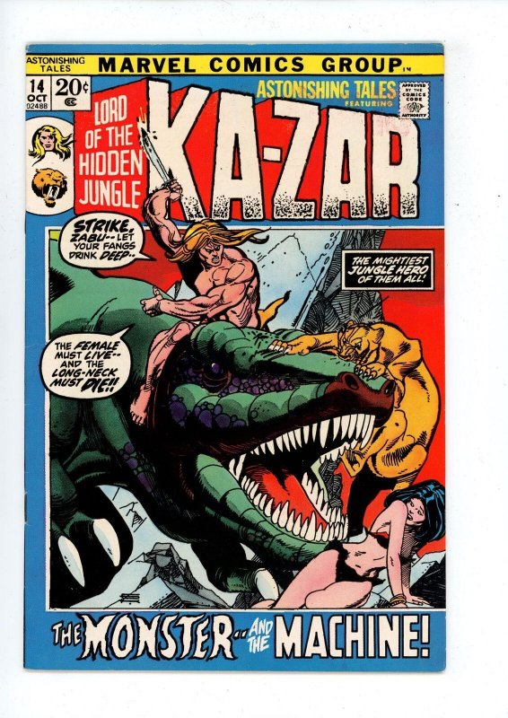 Astonishing Tales #14 (1972) Marvel Comics