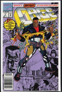 Cage #1 Newsstand Edition (1992) Luke Cage