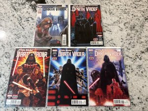 Lot Of 5 Darth Vader Star Wars Marvel Comic Books # 17 18 19 20 21 NM 5 J434