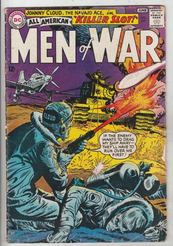 All-American Men of War #109 (Jun-65) VG+ Affordable-Grade Johhny Cloud