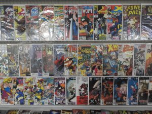 Huge Lot of 150+ Comics W/ Ghost Rider, Wolverine, Thor Avg. FN+ Condition!