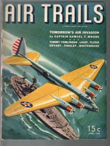 Air Trails 4/1939-Tomorrow's Air Invasion-Frank Tinsley-Whitehouse-FN