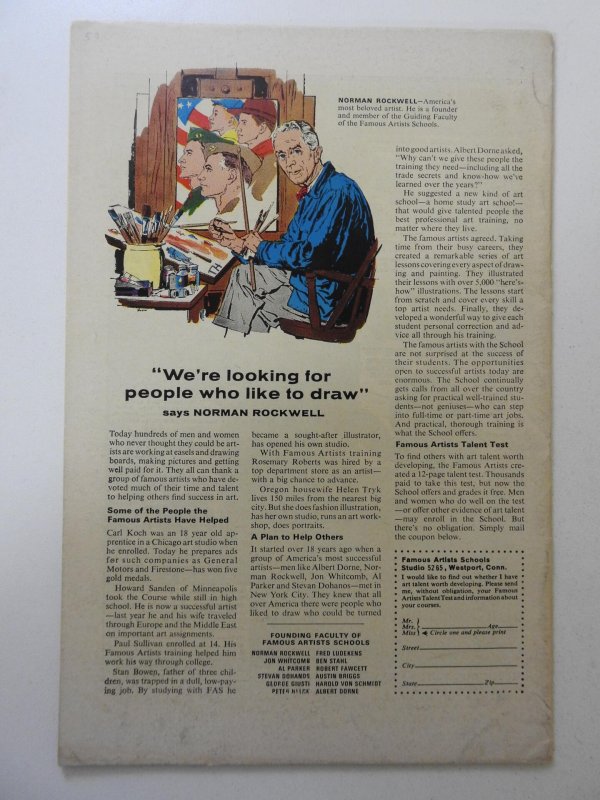 Daredevil #29 (1967) VG+ Condition moisture stain bottom of book