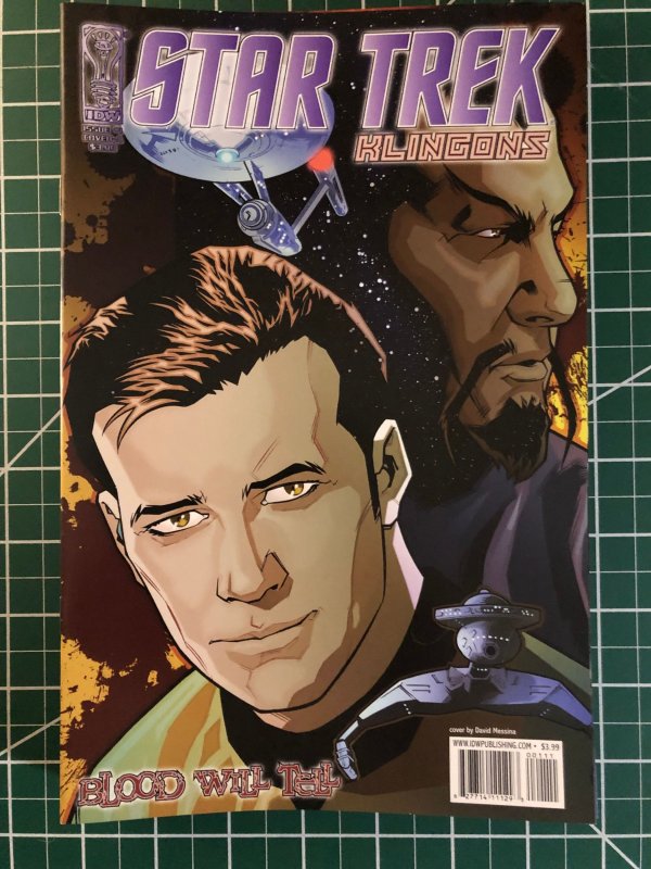 Star Trek: Klingons: Blood Will Tell #1, 2, 3, 4, 5 (2007) some variant covers