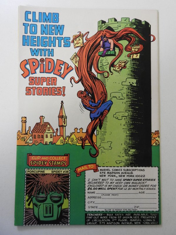 Spidey Super Stories #54 (1981) VF+ Condition!