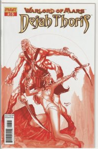 Warlord of Mars Dejah Thoris #16 Cover C Dynamite Red Art Variant NM Renard