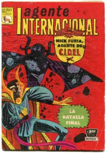 Agente Internacional #12 1967- Strange Tales #146- Nick Fury- Dr Strange G