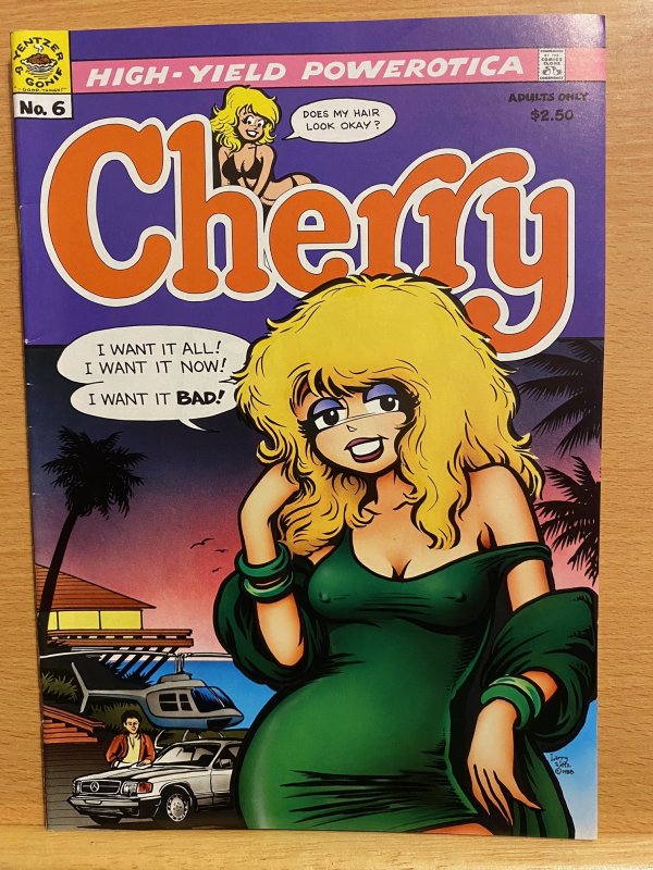 CHERRY COMIC BOOKS Issues St Underground Comics Larry Welz Comic Books