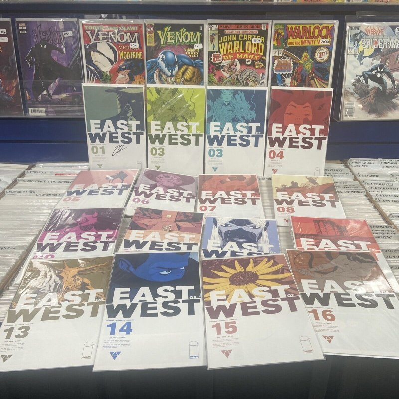 East of West #1 SIGNED BY HICKMAN W/COA, 3-16 Image Hickman Dragotta 2013 