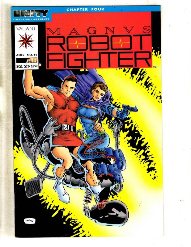 Magnus Robot Fighter # 18 NM Valiant Comic Book Rai Bloodshot Unity MR6 