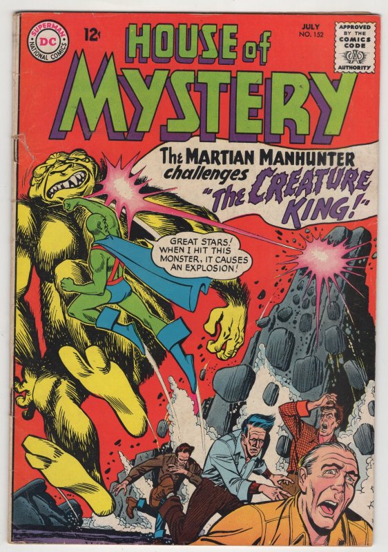 House of Mystery #152 (NG) 1¢ Auction! No Resv! See More!!!