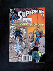 Superman #35 (2ND SERIES) DC Comics 1989 VF NEWSSTAND