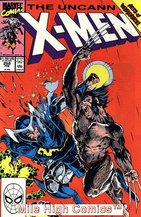 X-MEN  (1963 Series) (#1-113, UNCANNY X-MEN #114-544) (MARVEL) #258 Good 