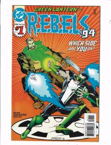 Lot of 6 REBELS '94 DC Comic Books #0 1 2 3 4 10 BH46