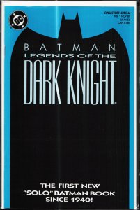 Legends of the Dark Knight #1 (1989) Batman