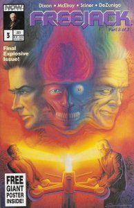 Freejack #3 (with poster) VF ; Now | Chuck Dixon Movie Adaptation