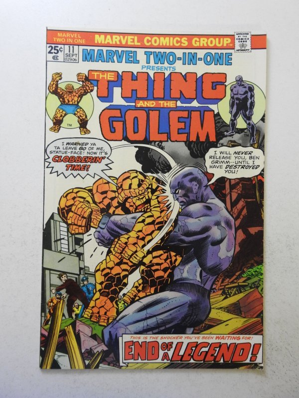 Marvel Two-in-One #11 (1975) FN/VF Condition!