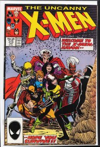 The Uncanny X-Men #219 (1987) X-Men