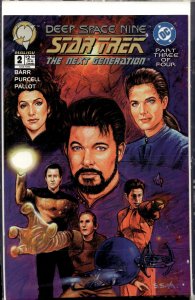 Star Trek: Deep Space Nine/The Next Generation #2 (1995) Star Trek: The Next ...