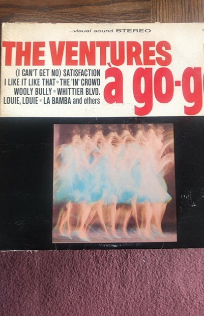 The ventures a go-go,LP, mint.  No sleeve