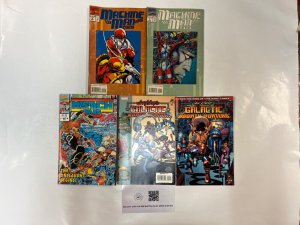 5 Marvel Comics Machine Man# 1 2+Mys-Tech# 1+Galatic Bounty Hunters# 1 5 84 JS51