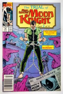 Marc Spector: Moon Knight #16 (VF-, 1990) NEWSSTAND