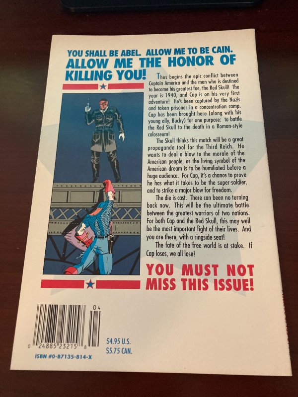 Adventures of Captain America #1-4 1991