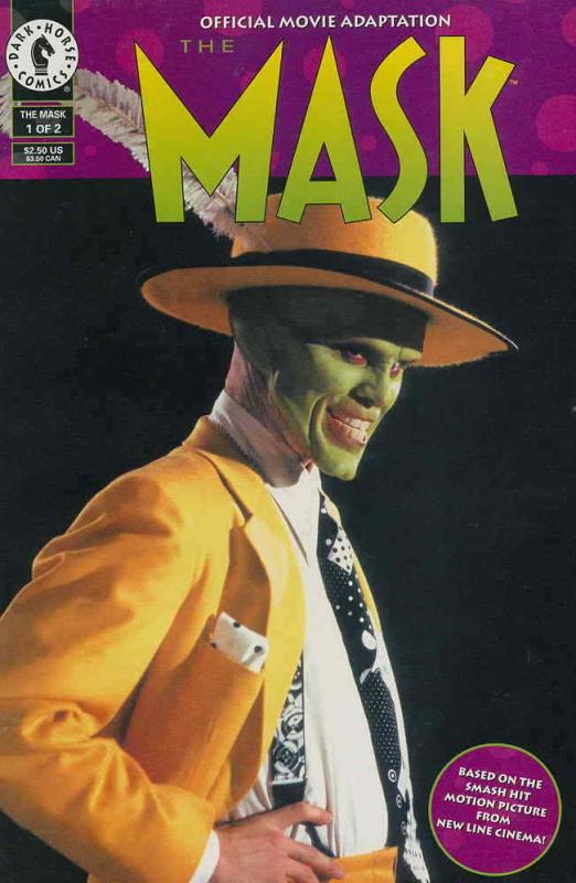 Mask, The: Official Movie Adaptation #1 VF; Dark Horse | save on shipping - deta