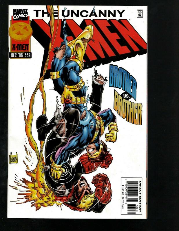 10 Uncanny X-Men Marvel Comics # 332 331 333 334 335 336 337 338 339 340 SM14