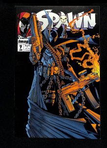 Spawn #7 1st Published Artwork by Randy Queen!