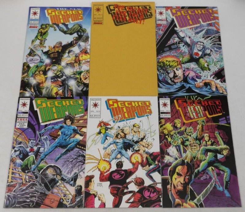 Secret Weapons #1-21 VF/NM complete series Bloodshot ; Valiant