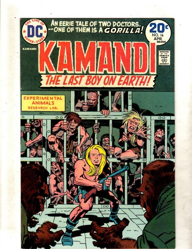 Kamandi # 16 NM DC Comic Book Jack Kirby Fourth World Bronze Age FM2