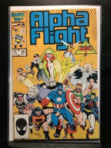 Alpha Flight #39 Direct Edition (1986)