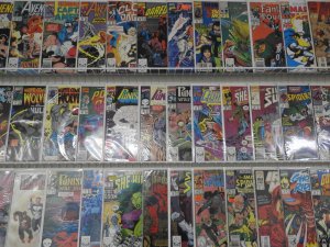 Huge Lot of 130+ Comics W/ She-Hulk, Avengers, Wolverine Avg. VF+ Condition.