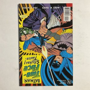 Batman Two Face Strikes Twice 2 1993 Signed by Daerick Gross DC Comics Nm