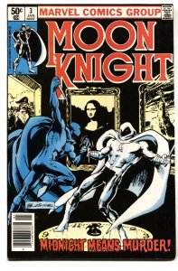 Moon Knight #3 - 1980 - Marvel - VF- - comic book