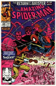 Amazing Spider-Man #335 Return of Sinister Six Pt 2 (Marvel, 1990) VF/NM