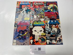 6 Punisher MARVEL comic books #27 31 35 36 38 43 49 KM15