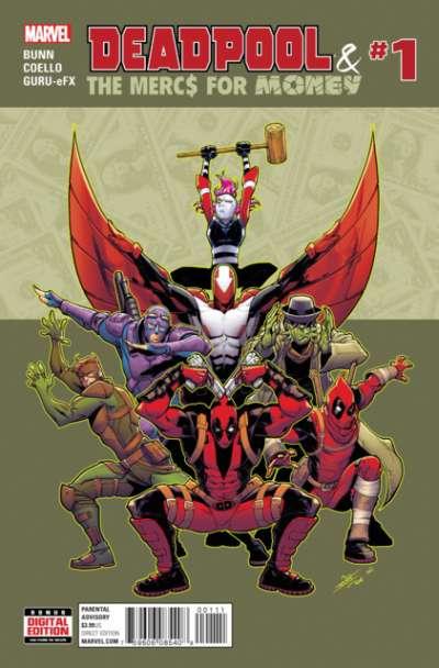 Deadpool & The Mercs for Money (Sept 2016 series) #1, NM (Stock photo)