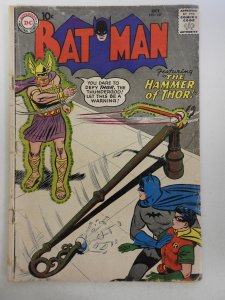 Batman #127 (1959) Hammer of Thor! Good+ Condition!