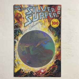 Silver Surfer 100 1995 Signed by Tom Grindberg Marvel NM near mint