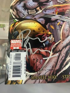 Wolverine Origins 2 Variant VF Signed by Daniel Way