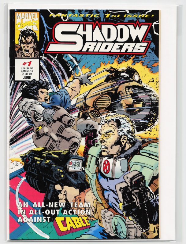 Shadow Riders #1 (1993) Boot