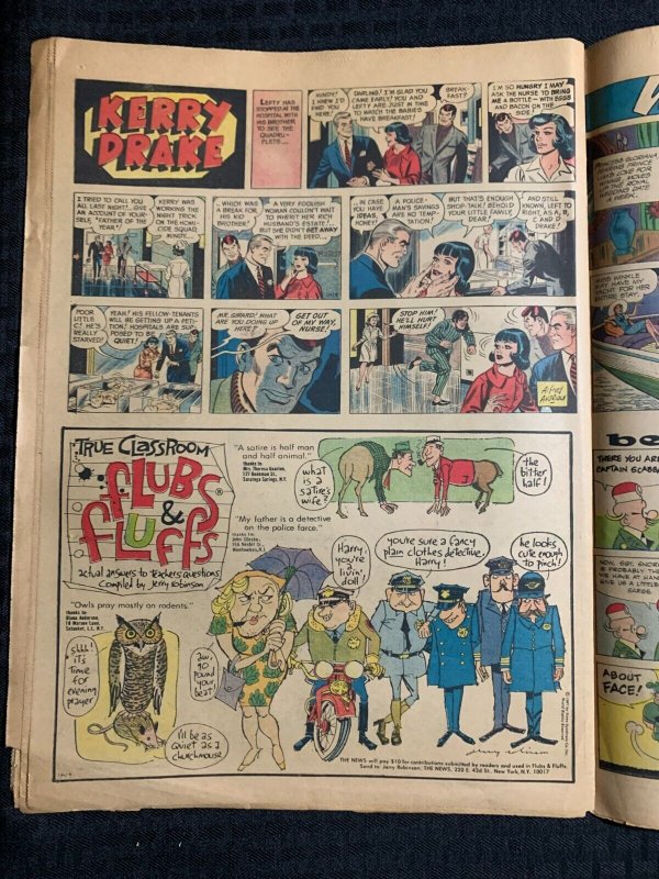 1967 Nov 19 SUNDAY NEWS 20pg Color Comic Section VG 4.0 Dick Tracy